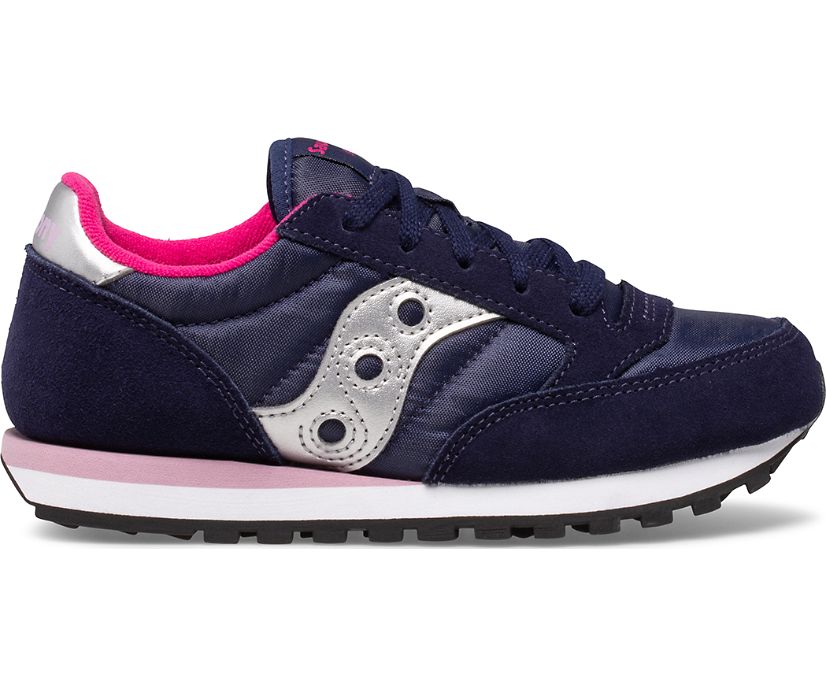 Saucony Jazz Original Kids' Sneakers Navy / Pink | AU 815OKIR